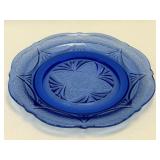 K) Vintage Hazel Atlas Royal Lace Cobalt Blue 6ï¿½