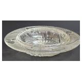(L) Vintage Jeannette Depression Glass Iris and