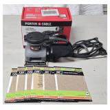 (FL) Porter Cable 1/4 Sheet Palm Sander w/ Sand