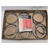 (D) 23- 4" Duct Clamps