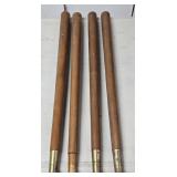 (F) 4- Table Legs 28½" long