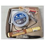 (F) Shims, Shelf Brackets, Shelf Liner,