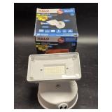 (D) Halo Dusk to Dawn Floodlight
