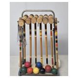 (FL) Vintage Croquet Set