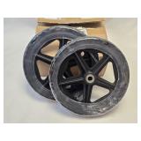 (D) 2- 8" Wheels