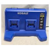 (D) Kobalt Dual 24V Max Charger