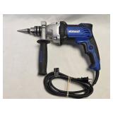 (D) Kobalt 1/2 Electric Drill w/ 7/8" Uni-Bit