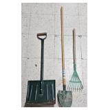 Kids Shovels & Rake