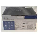 (D) Portable CD Player w/  Cassette Recorder