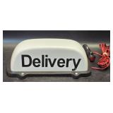 (D) Delivery Driver Magnetic Double Sided Car Top