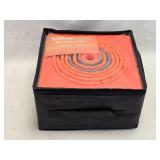 (D) 4- Collapsible Traffic Cones 18" Tall