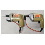 (FL) 2-Black & Decker ¼" Elect Drills