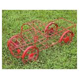 Red Wire Truck Yard Art 12'W 15'T
