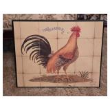 The Gold Rooster Wooden Wall Decor 20'x 16'