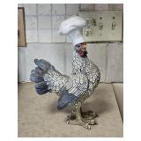 Ceramic Chef Rooster 12' tall
