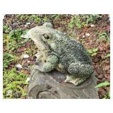 Resin Frog Yard Decor  14'L 8'T