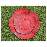 Metal Flower Wall Decor 17'