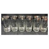 6 G Monogramed Tumblers