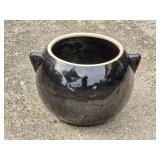 USA Stoneware Bean Pot (has crack on side)
