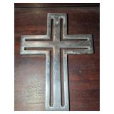 Aluminum Cross Wall Decor 11½'x 8½'