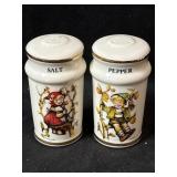 M.J.Hummel Salt & Pepper Shakers