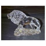 Glass Lion Figure 6'L 4½'H