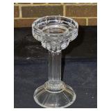 Shannon Crystal Pedistal Pillar Candle Holder 10'