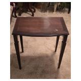 Mahogany Side Table 22'W 15'D 22'H