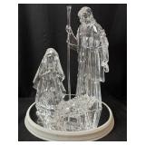Lighted Acrylic Nativity Scene 17'-No Cord