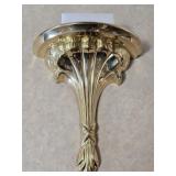 Brass Wall Shelf 9'w 10't
