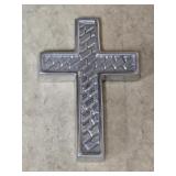 Aluminum Cross Wall Decor 4¼'x 6¼'