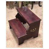 2-Step Wooden Step Stool 18'W 15'D 16'H
