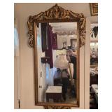 Gold Ornate Framed Mirror 27½'x 51½'