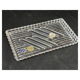 Bohemia Lead Crystal 7 1/2' x 4'