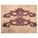 2-Hickory Manor House Mahogany Clambshell