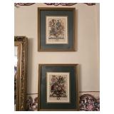 Autumn & Summer Prints by Robert Furber 13¼'x