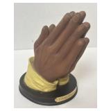 Ebony Treasures 6 1/2' Praying Hands