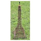 Wire Eiffel Tower Yard Art 33' tall