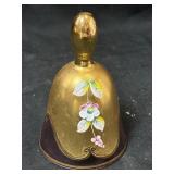 Bohemian Hand Painted Bell 4'