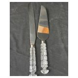 Godinger Crystal Serving Utensils