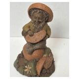 Tom Clark Gnome 1985 Julius Figurine  #91, Orange