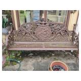 Cast Iron Bench 72'L 22'D 36'H