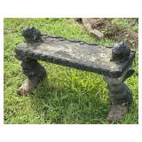 26' x 14' Garden Concrete Bench