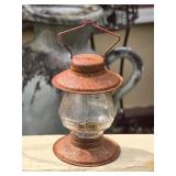 Metal & Glass Lantern 6' tall