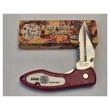 Fire Fighter Folding Pocket Knife