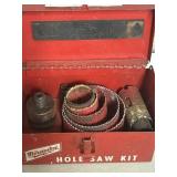 Milwaukee holesaw with Arbors