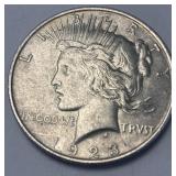 1923 Silver Peace Dollar 90% Silver