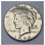 1926 Silver Peace Dollar 90% Silver