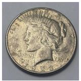 1923 Silver Peace Dollar 90% Silver