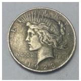 1923 Silver Peace Dollar 90% Silver